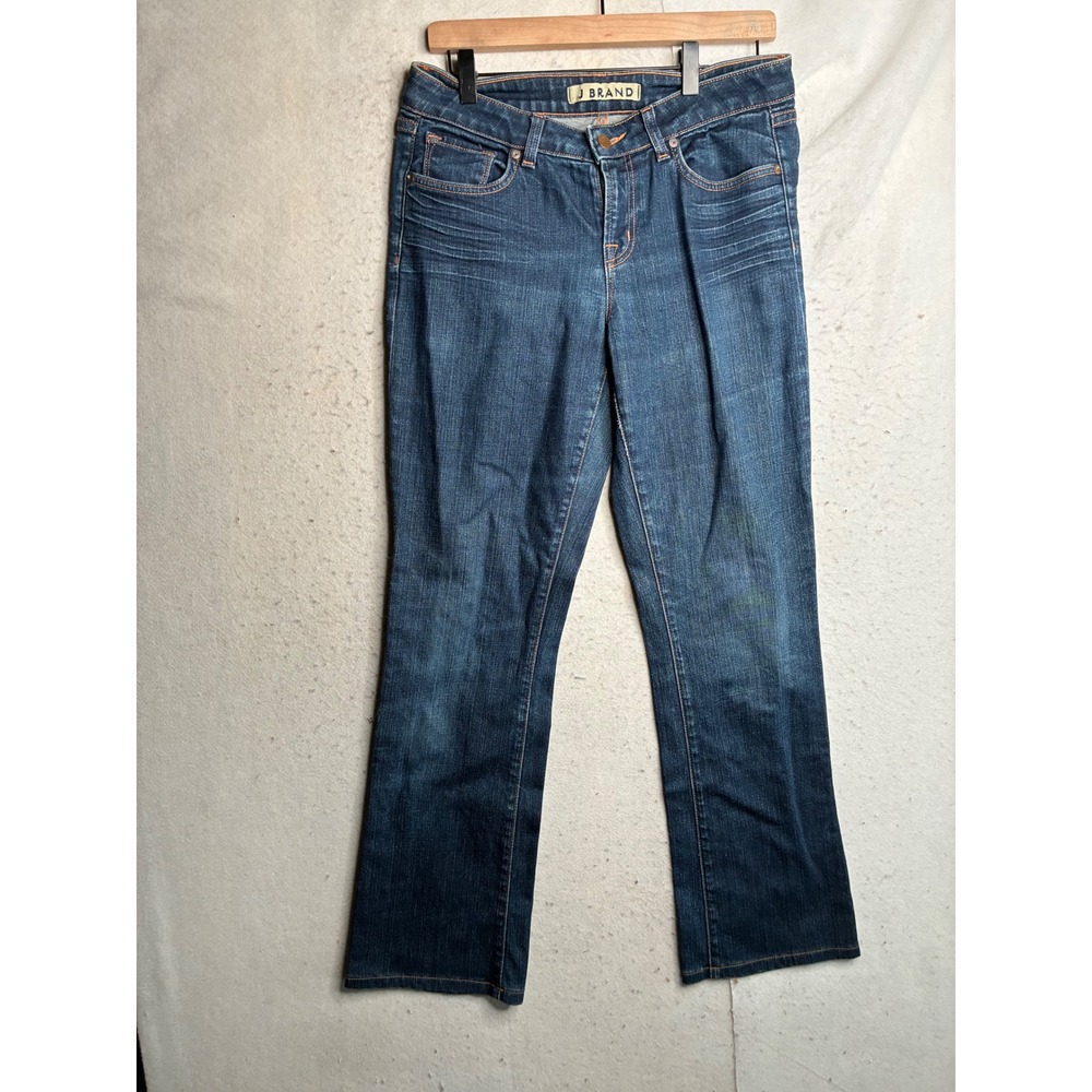 J Brand Scarlett Bootcut Jeans Ink Dark Wash Stretch Denim 7018C012 Size 29